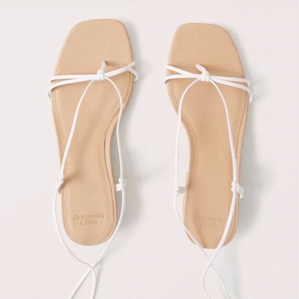 Abercrombie Strappy Block Heel Sandals